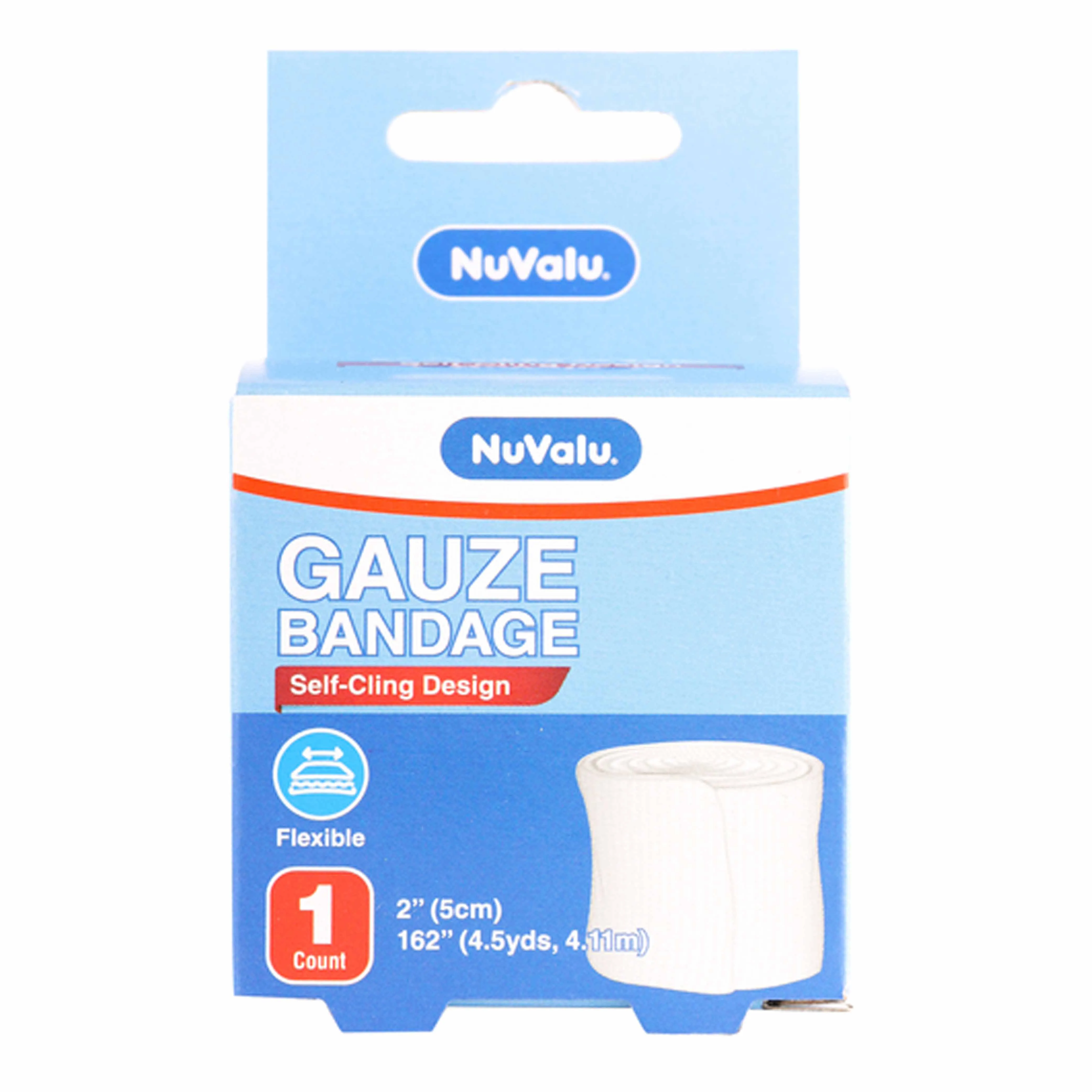 12 Rolls Gauze Dressing Bandage Wrap Self Cling First Aid Medical 2"WX162"L