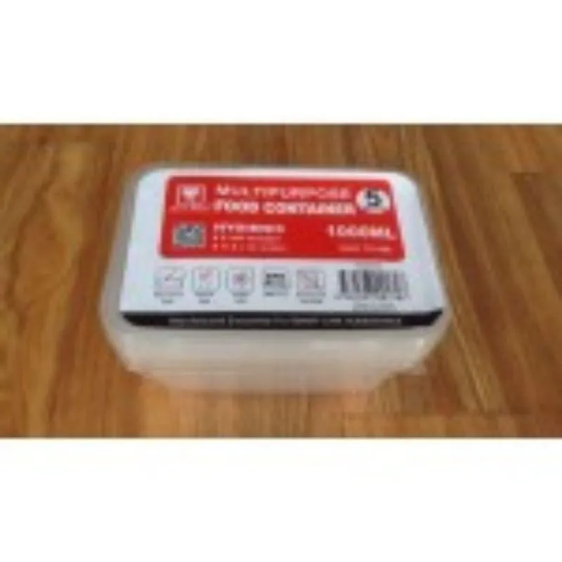 5 Pack Food Containers - 1L