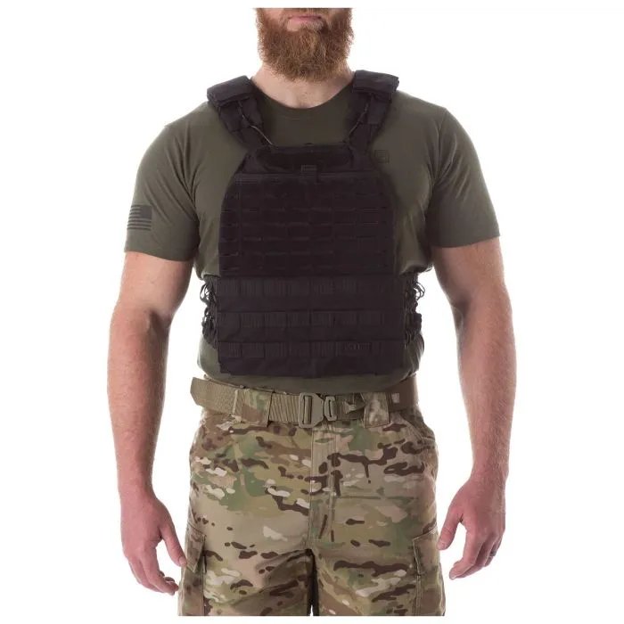 5.11 Tactical 56100 TacTec Plate Carrier, Black Color, One Size, 1 Each