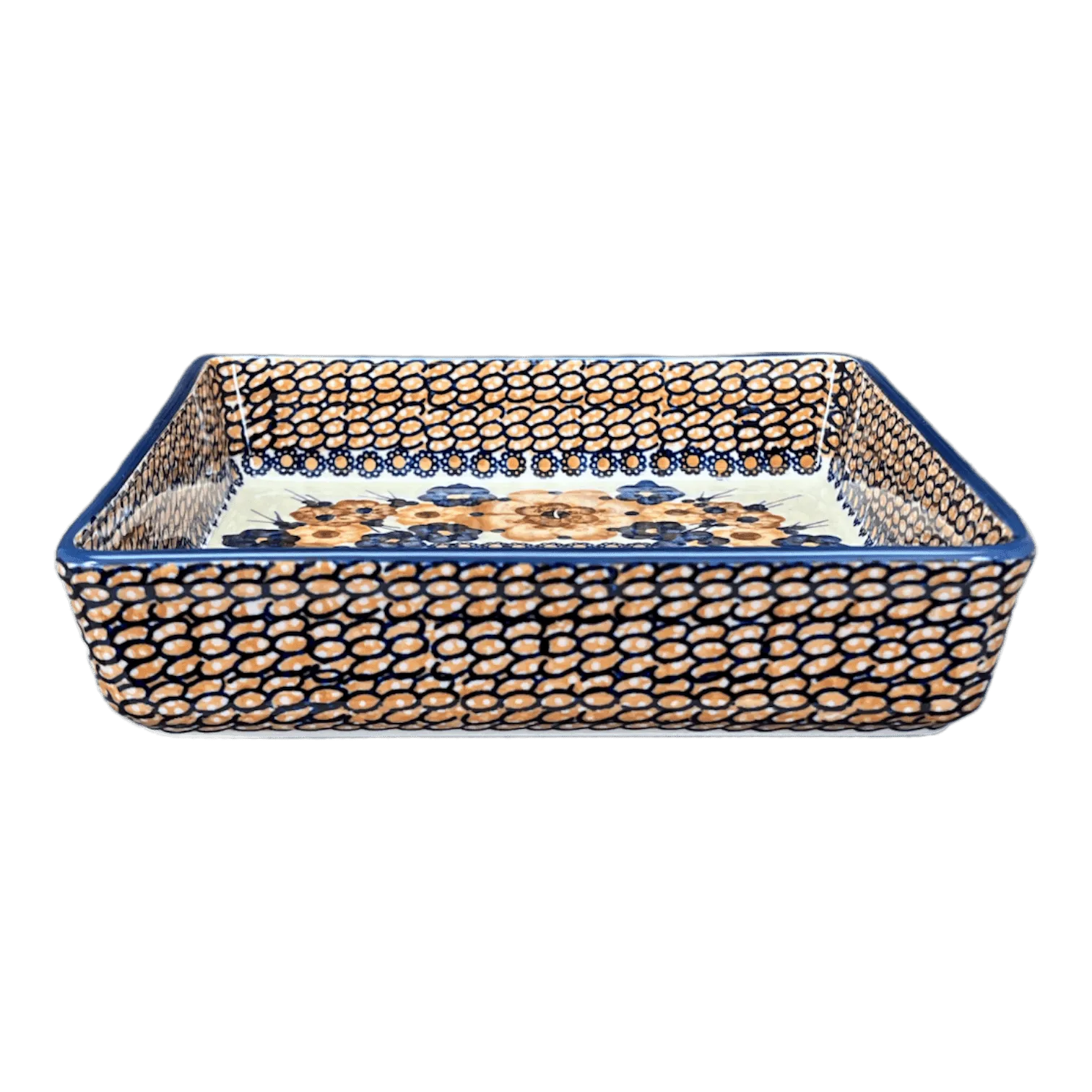 Baker, Square, 8" in "Bouquet in a Basket" by Manufaktura | P151S-JZK