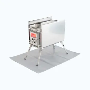 Best Hot Tents - Medium Wood Stove With Fire-Resistant Glass "Caminus M"