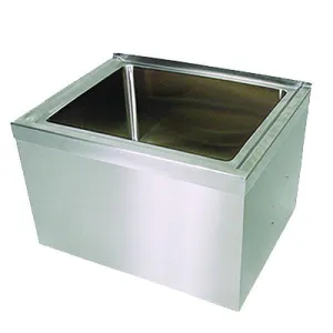 BK Resources BKMS-2424-12 24" x 24" Floor Mount Mop Sink
