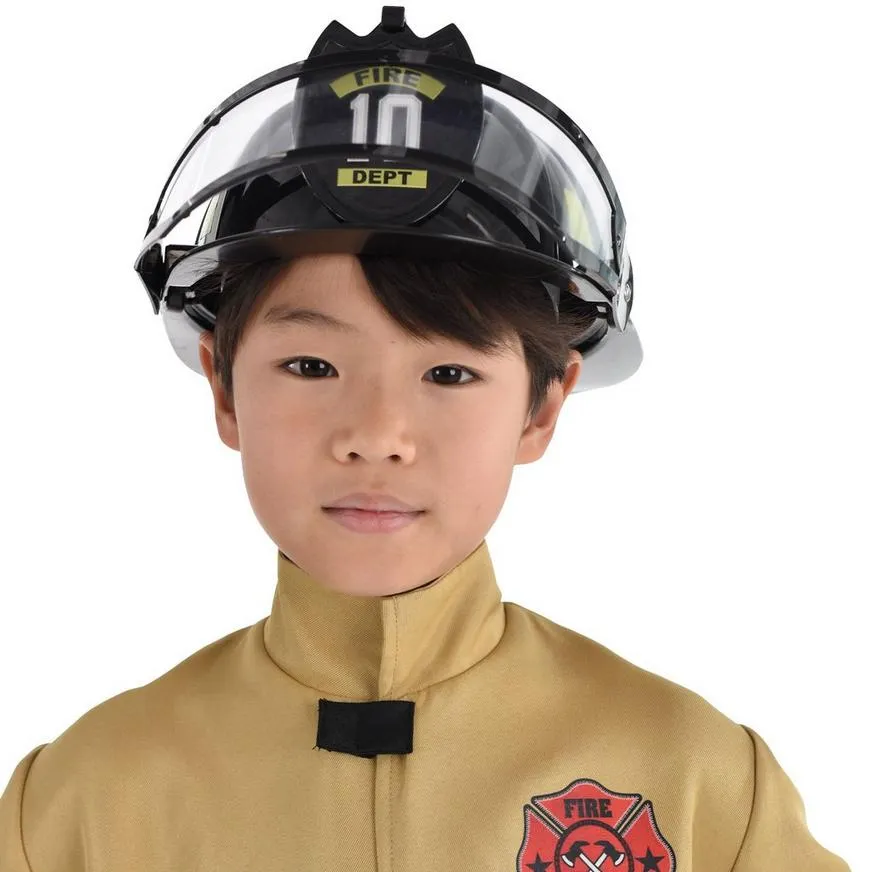 Black Firefighter Helmet | 1 ct