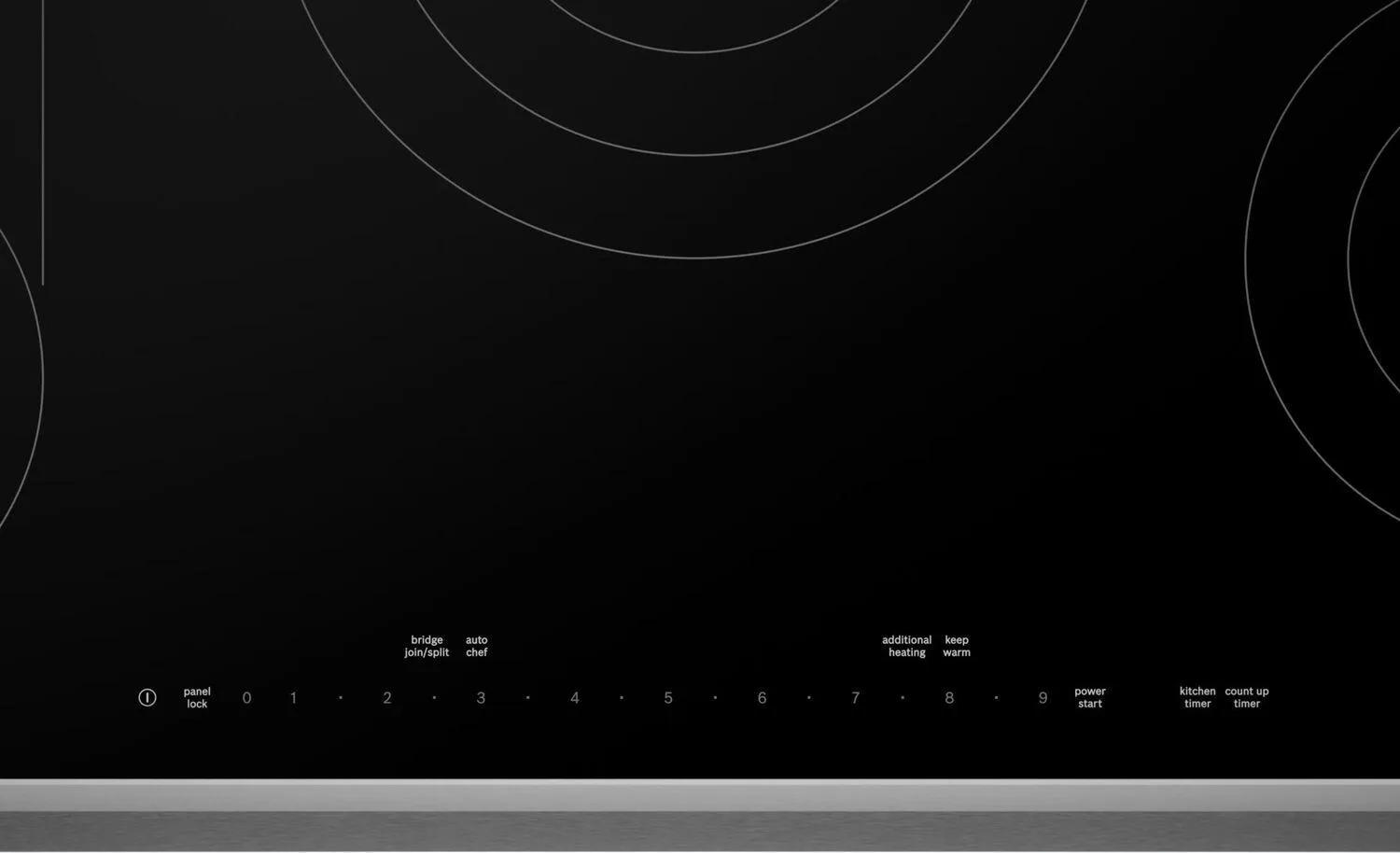 Bosch NETP669SUC Benchmark® Electric Cooktop 36'' Black, Surface Mount With Frame Netp669Suc