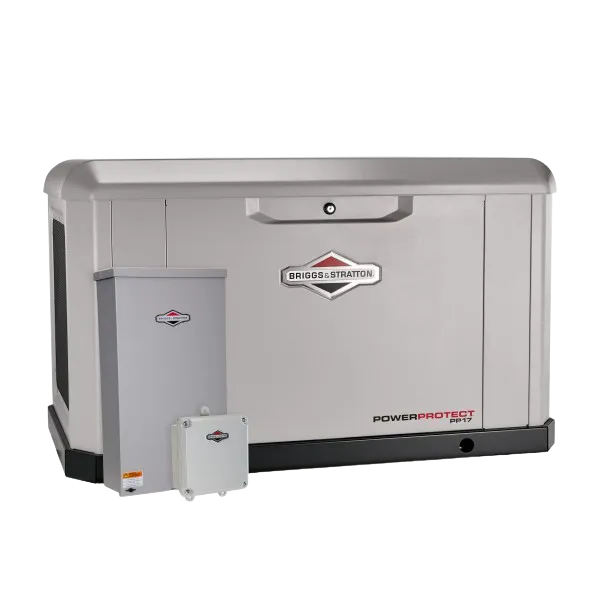Briggs & Stratton 040673 17kW Standby Generator LP/NG w/ 200 Amp Automatic Transfer Switch (Wifi) New