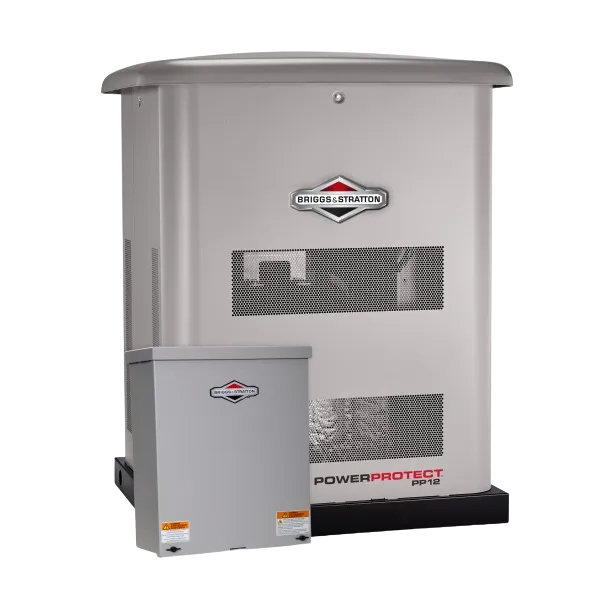 Briggs & Stratton 040689 12kW Standby Generator LP/NG w/ 100 Amp 16 Circuit Automatic Transfer Switch (Wifi) New