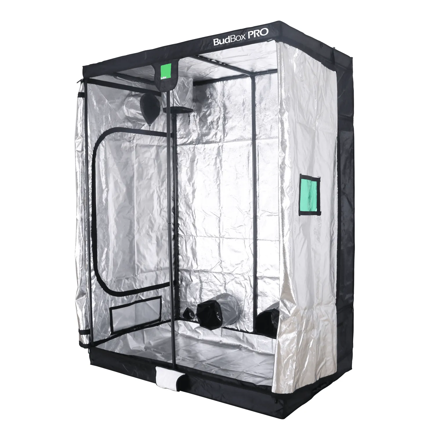 BudBox Pro GT-1 Silver 180x110x240cm (6'x3'7"x8')