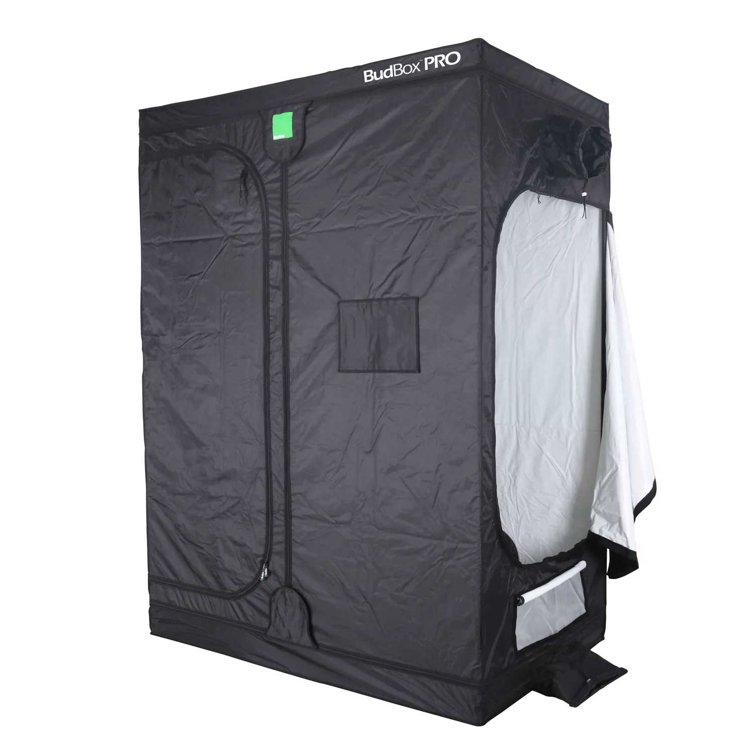 BudBox Pro GT-1 White 180x110x240cm (6'x3'7"x8')