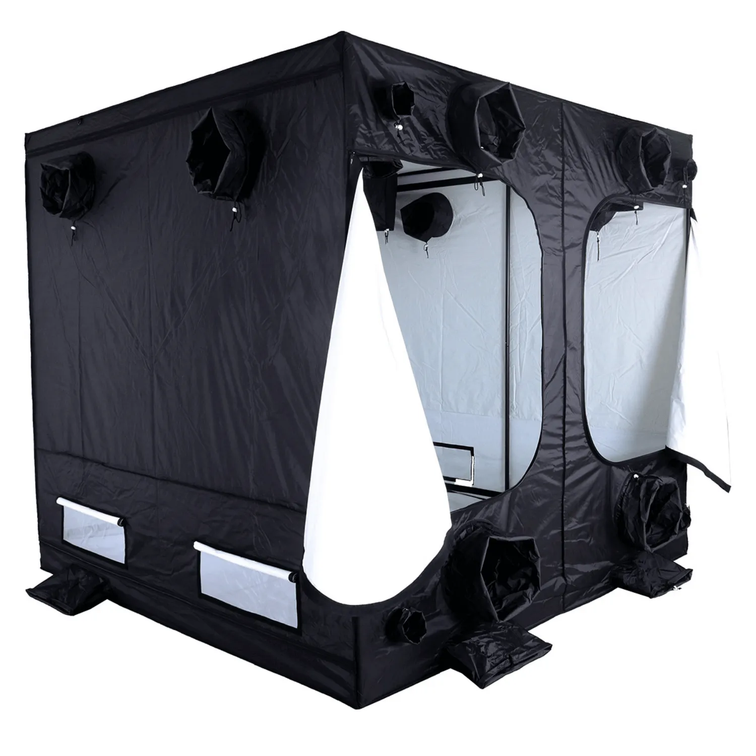 BudBox Pro Titan Plus-HL White 240x240x220cm (8'x8'x7'4")