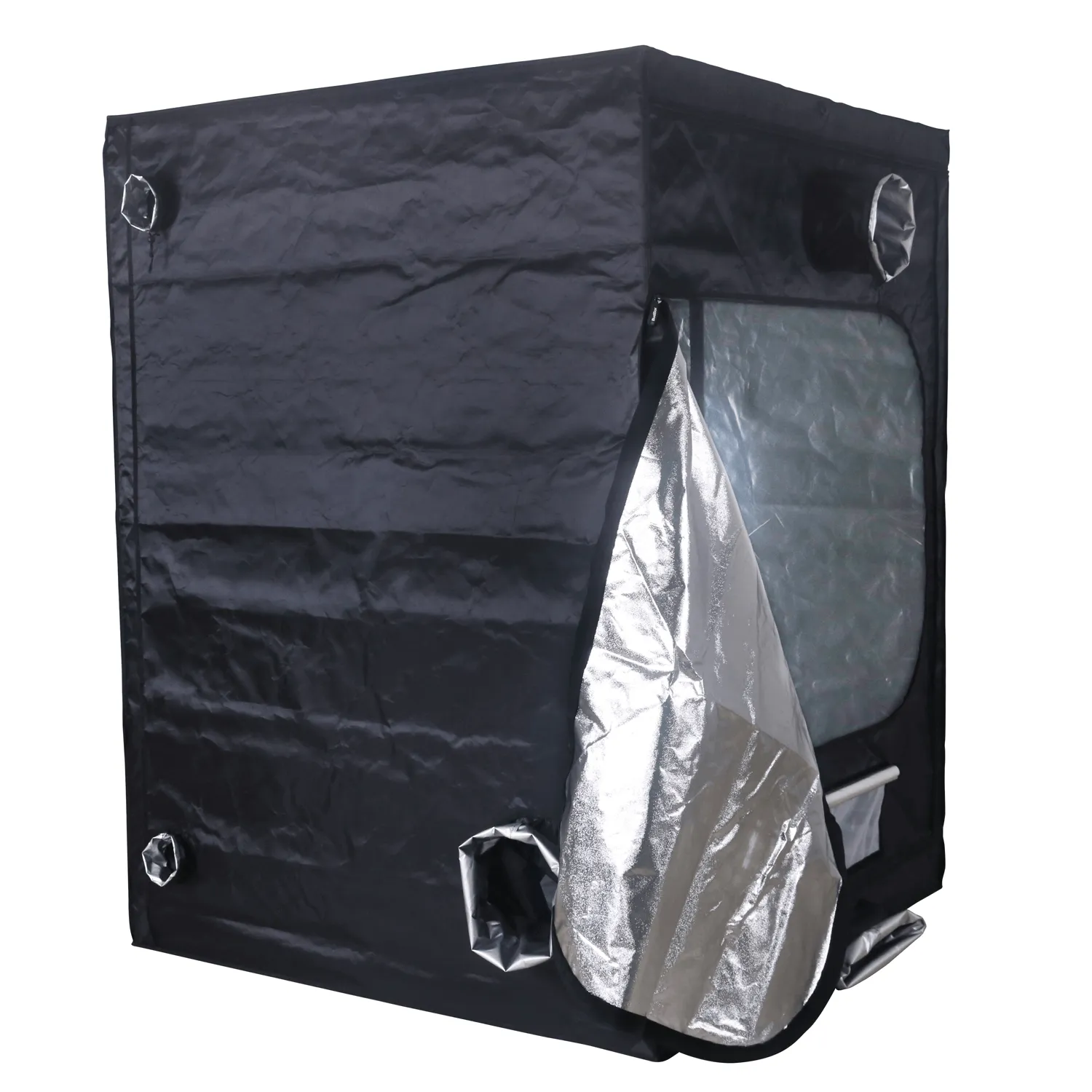 BudBox Pro XL Plus Silver 150x150x200cm (5'x5'x6'6")