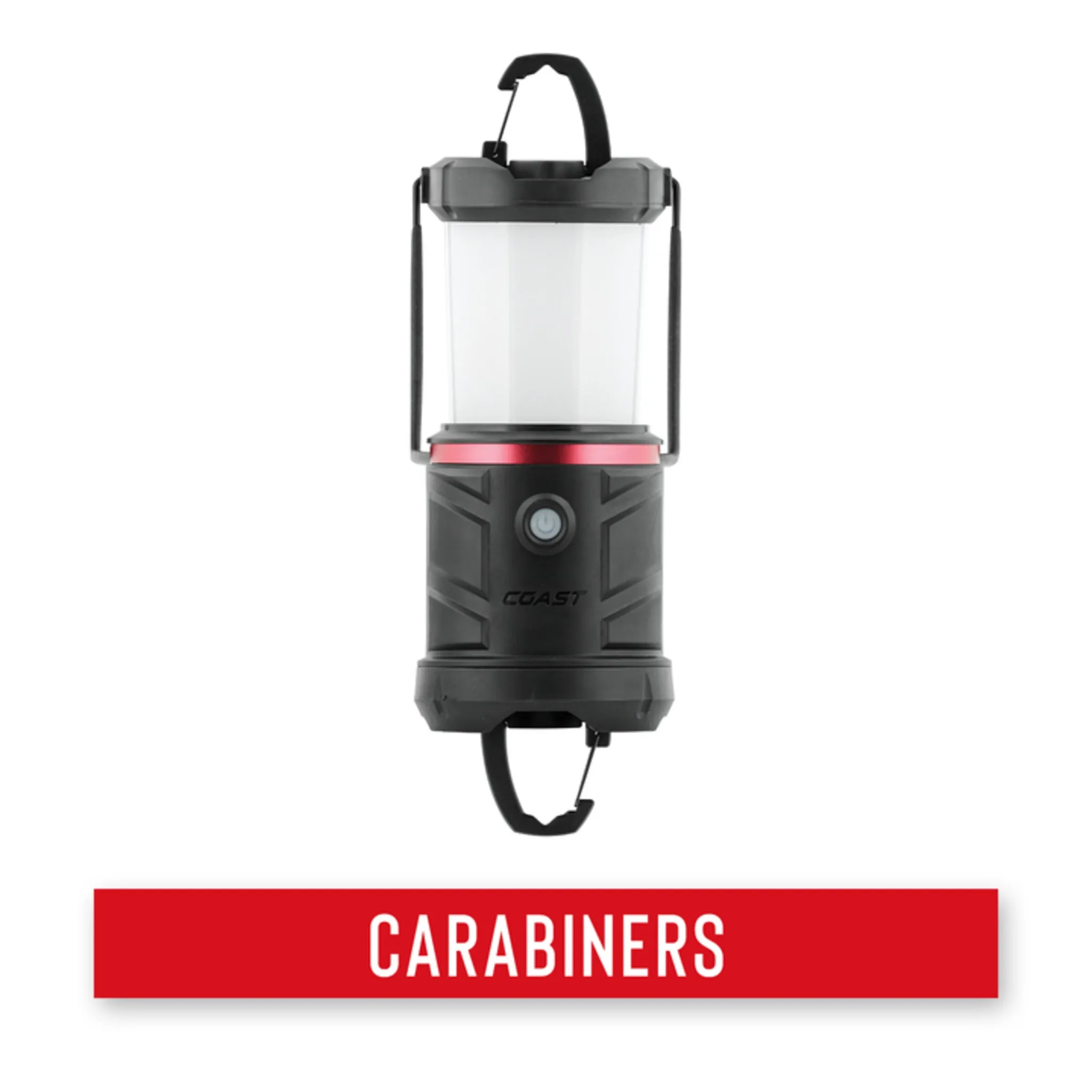 Coast® EAL22 Emergency Area Lantern - 1250 Lumens, 225-Hour Runtime, Weather-Resistant, Removable Globe, Ideal for Camping and Emergencies
