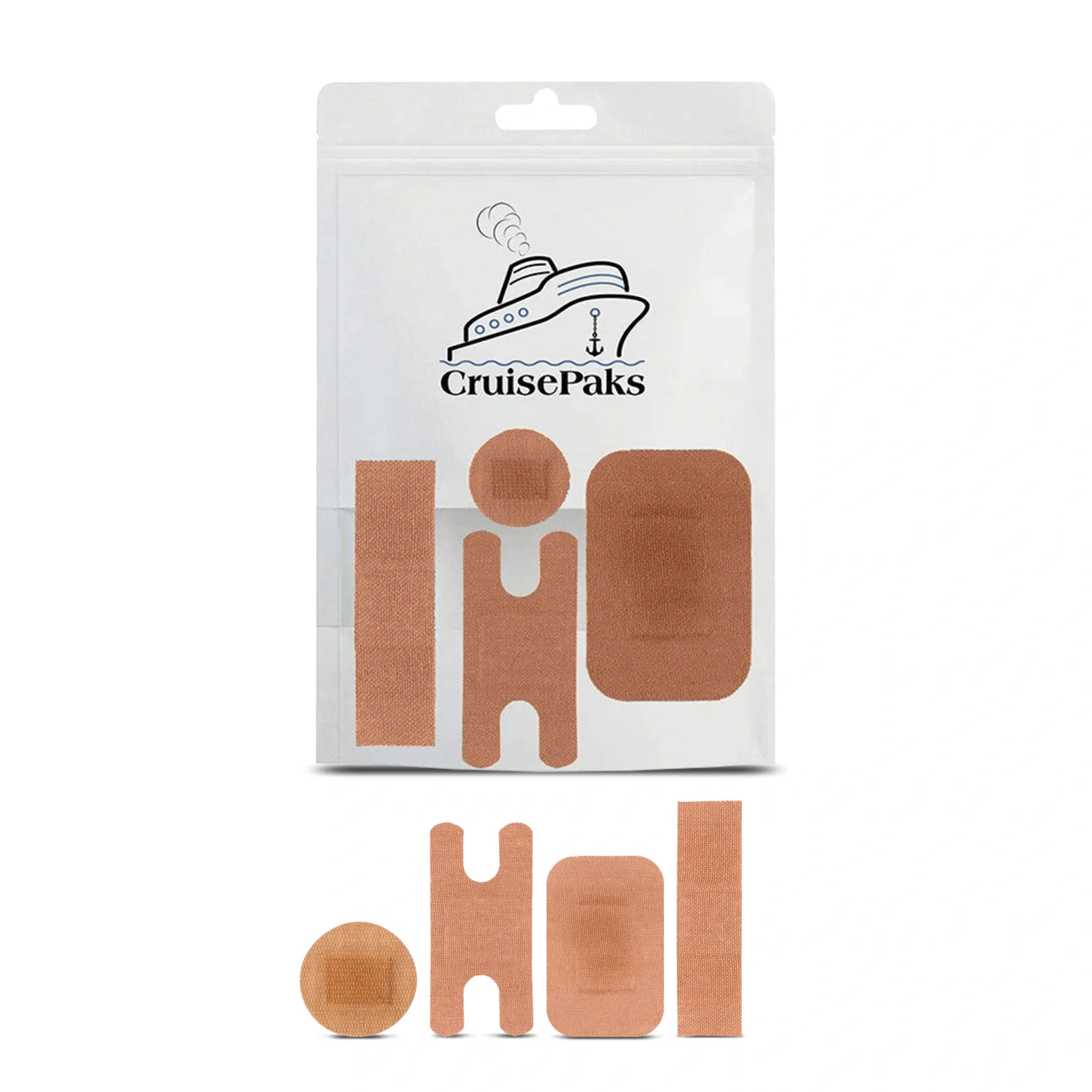 Cruise Essentials On-The-Go Refill Kit | Basic | Adhesive Bandages