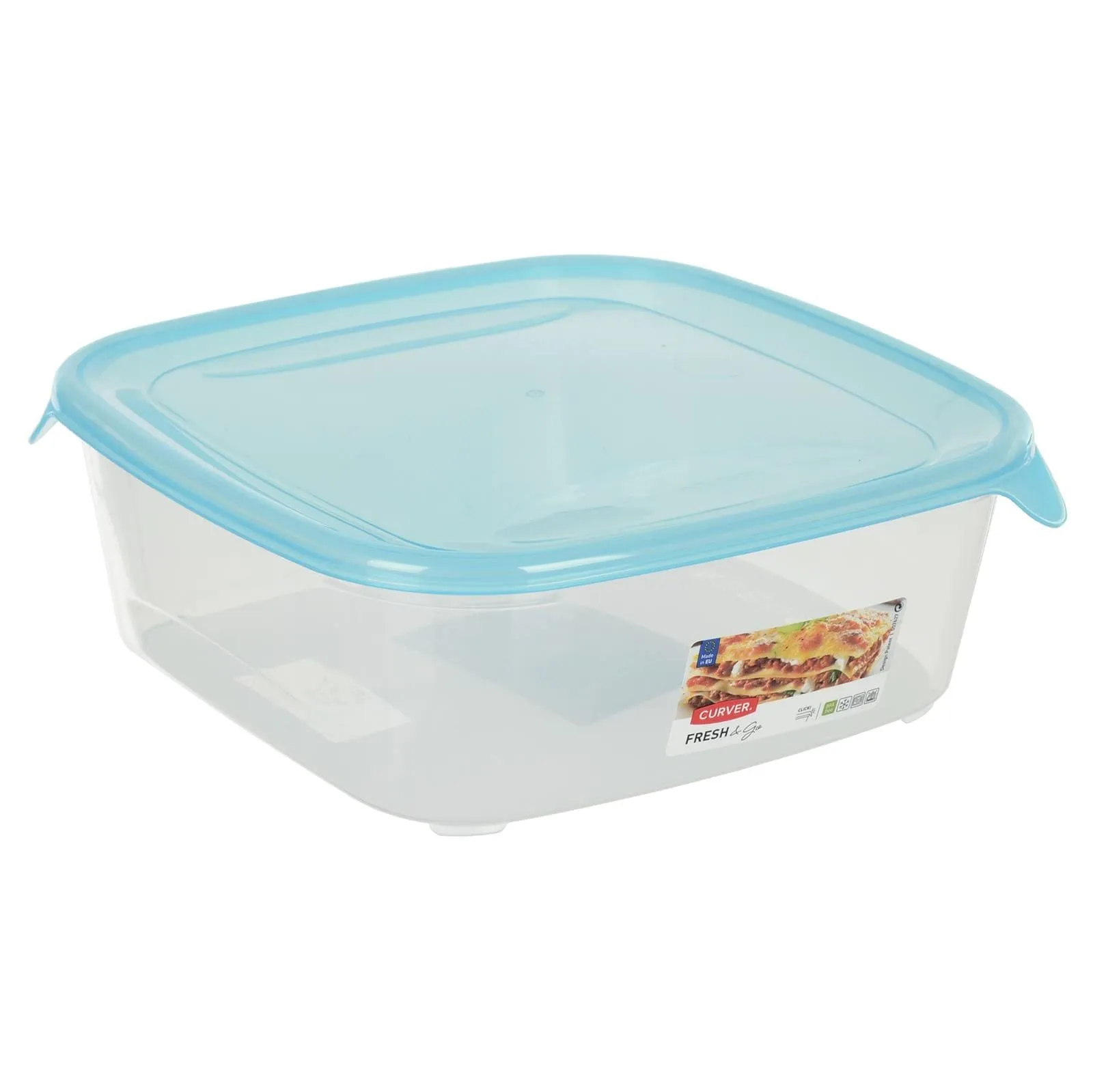 Curver Square Food Storage Container Airtight Fresh & Go