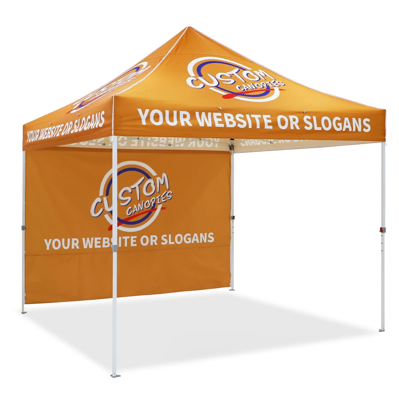 EAGLE PEAK CP100 Steel Square Leg Heavy Duty Commercial Custom Canopy Tent 10x10 - CLICK TO CONFIGURE - Package Prices Start at $599.00