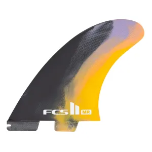 FCS MR PC Twin   Stabiliser Fin Set-Blk/Color Swirl-X-Large