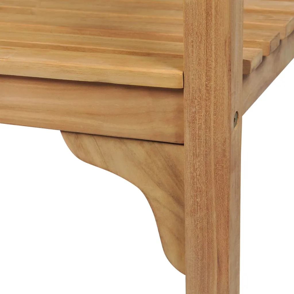 Garden Bench 228 cm Solid Teak Wood