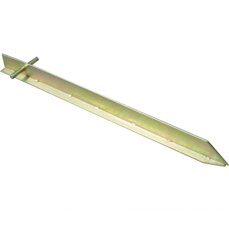 High Peak T-Peg Steel Herring for Tents 2 Piece Set - White