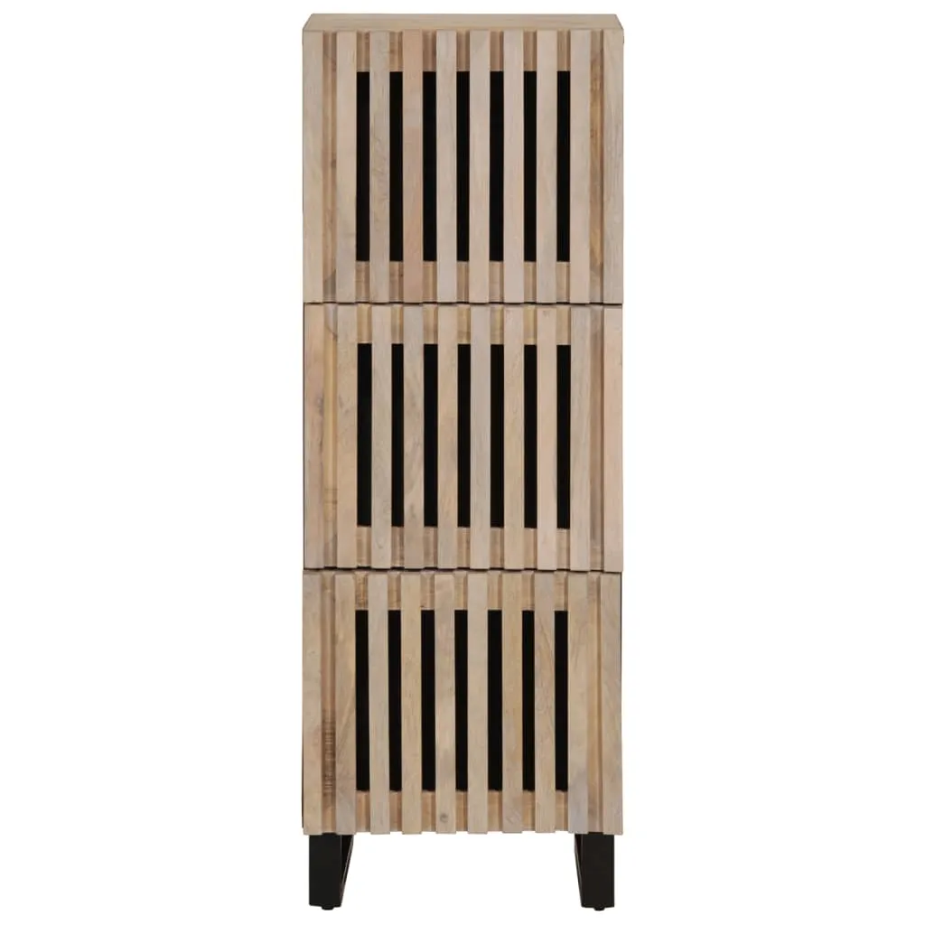 Highboard 40x34x110 cm Solid Wood Mango