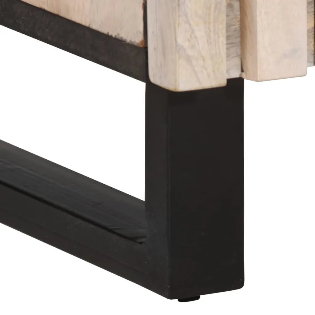 Highboard 40x34x110 cm Solid Wood Mango