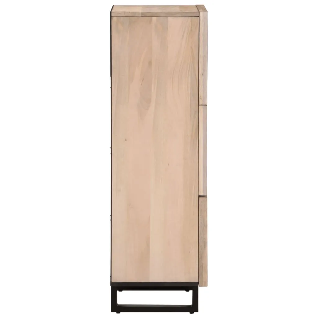 Highboard 40x34x110 cm Solid Wood Mango