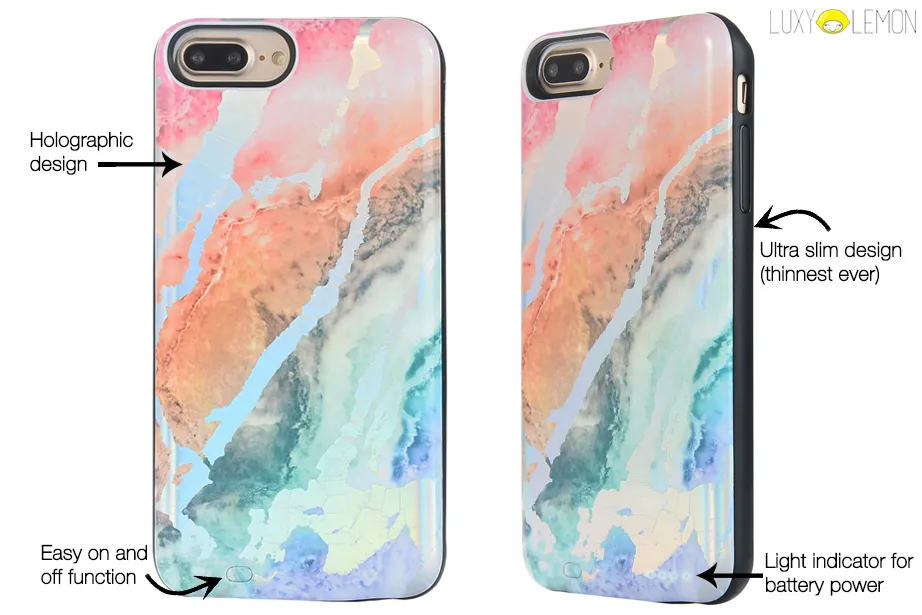 Holo Quartz Battery Case