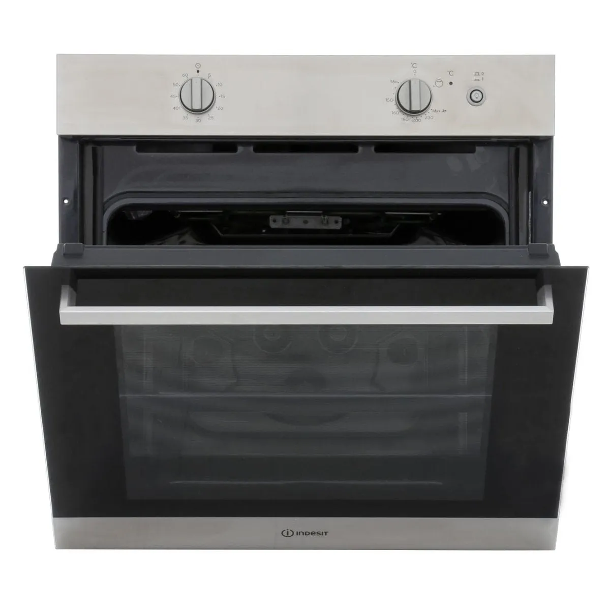 Indesit IGW620IXUK 66 Litre Gas Built-in Single Oven - Stainless Steel