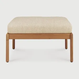 Jack Outdoor Footstool - Teak Natural