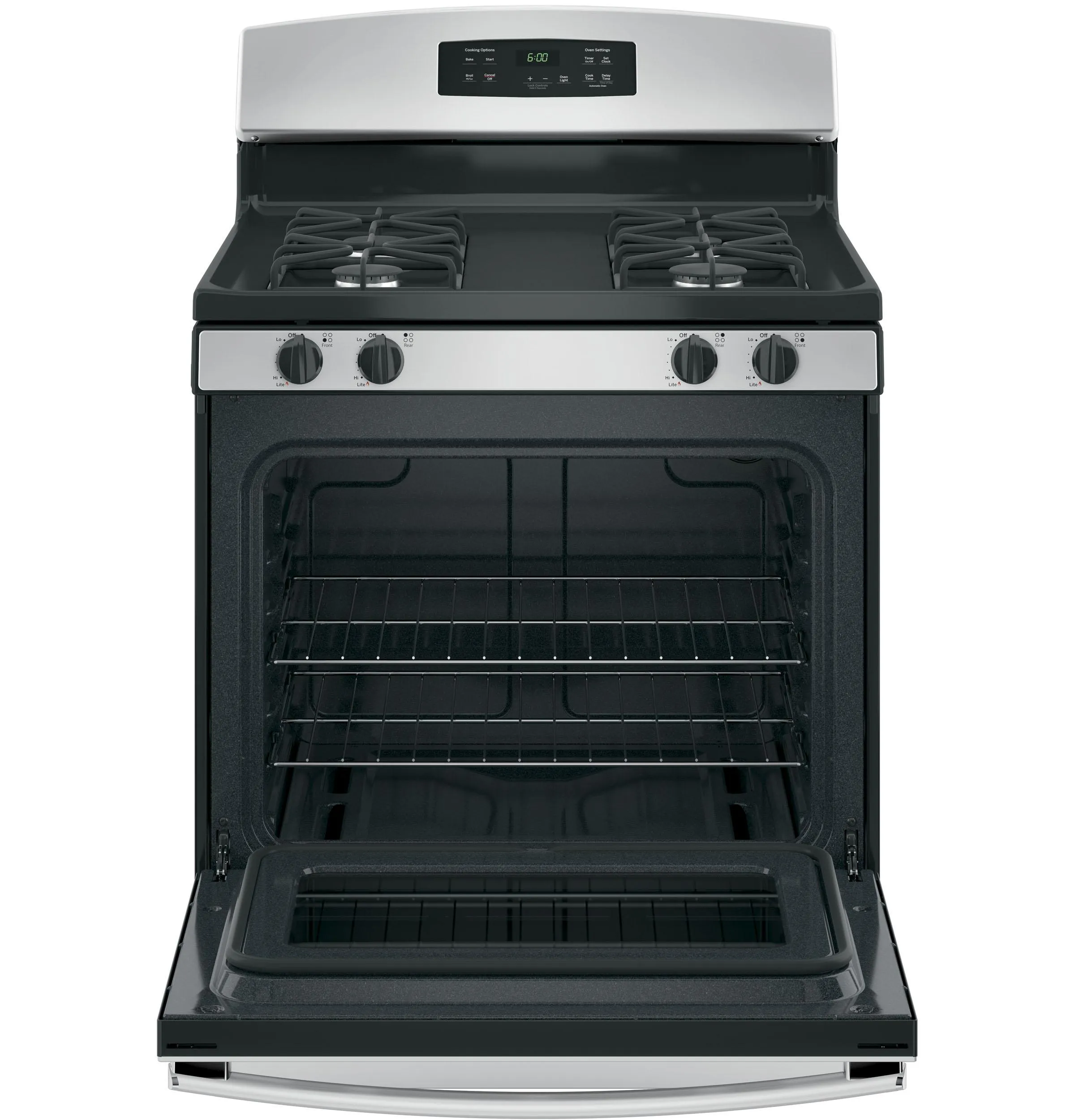 JGBS60REKSS GE® 30" Free-Standing Gas Range