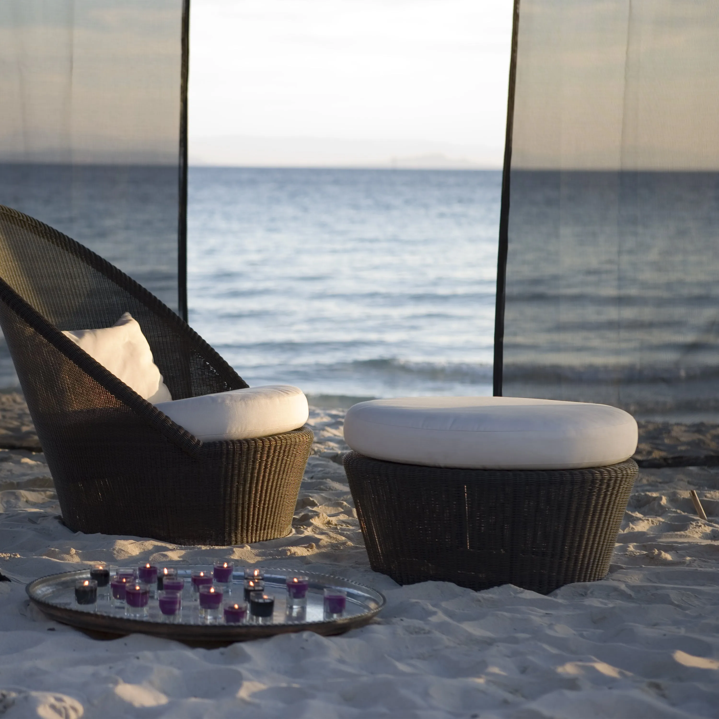 Kingston Outdoor Footstool