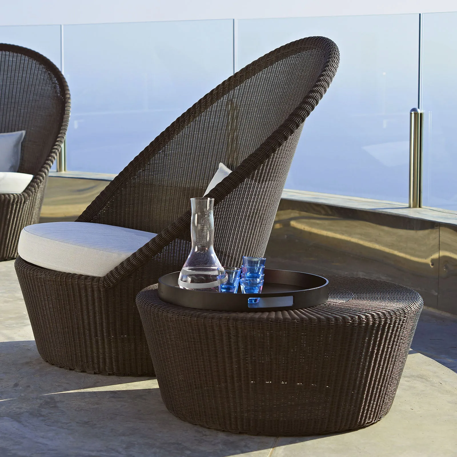 Kingston Outdoor Footstool