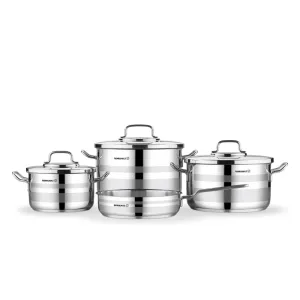 Korkmaz Astron 7 pcs Induction Base Cookware Set
