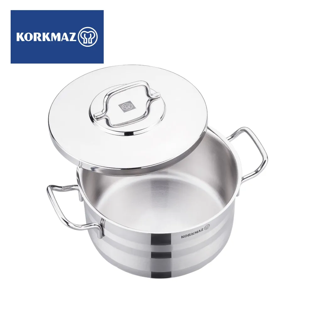 Korkmaz Astron 7 pcs Induction Base Cookware Set