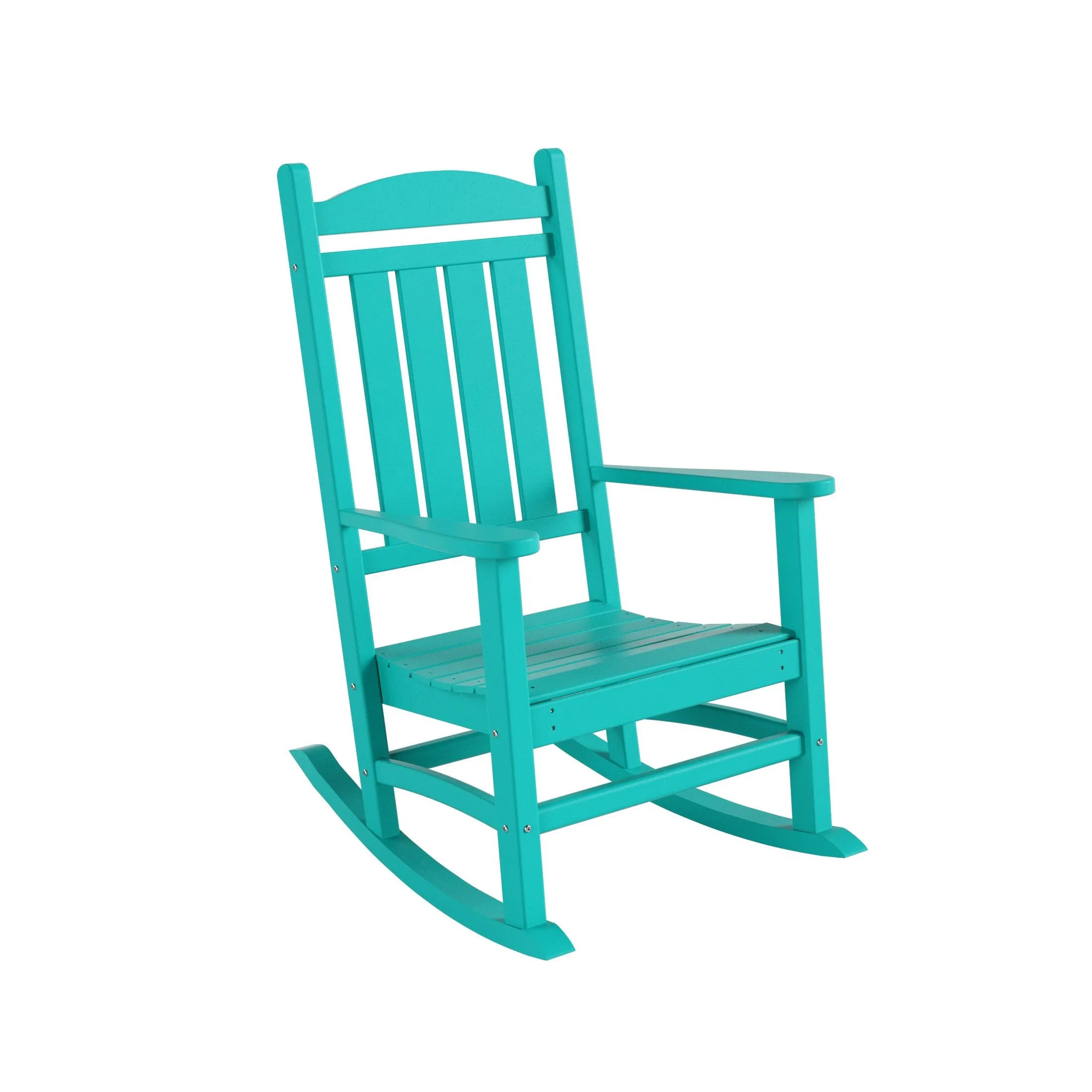 Lakehouse Classic Plastic Porch Rocking Chairs (Set of 4)