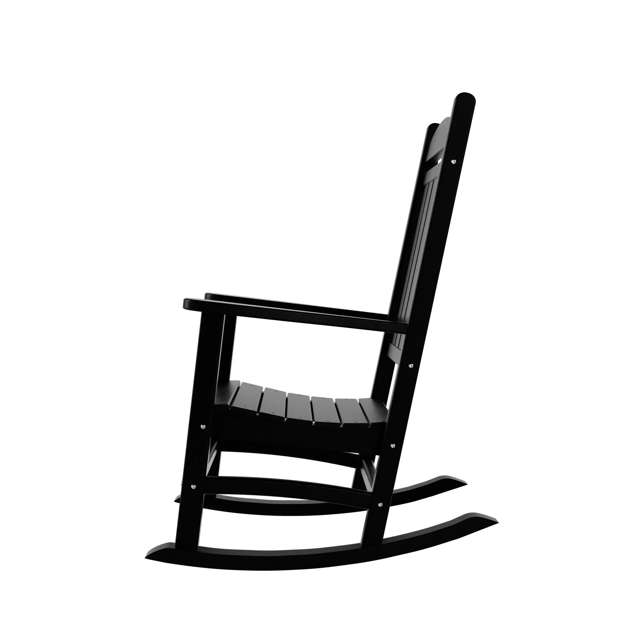 Lakehouse Classic Plastic Porch Rocking Chairs (Set of 4)
