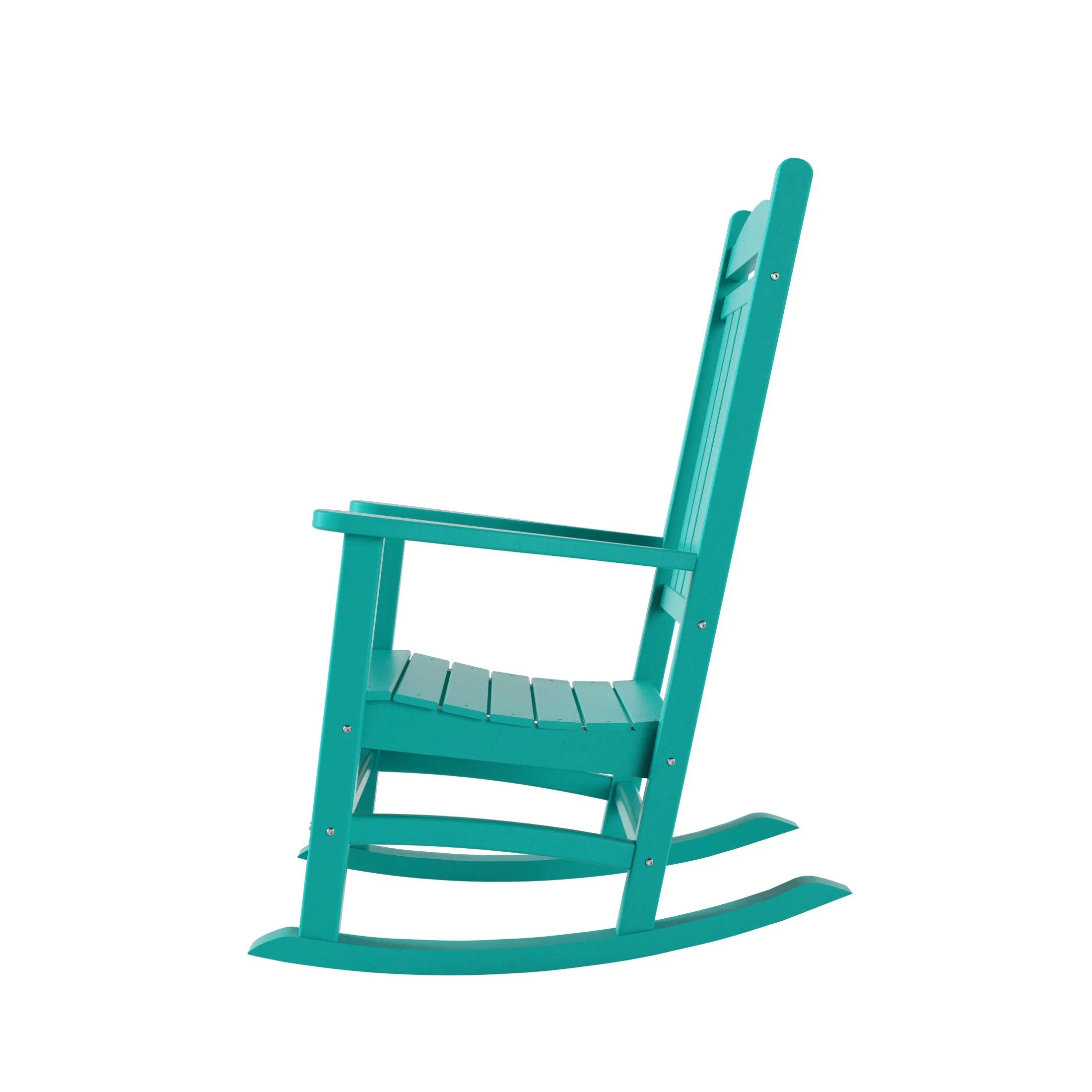 Lakehouse Classic Plastic Porch Rocking Chairs (Set of 4)