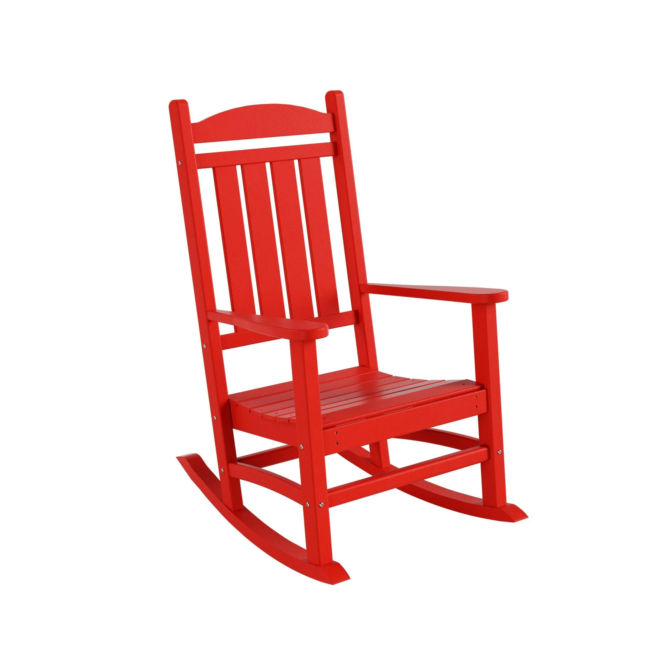 Lakehouse Classic Plastic Porch Rocking Chairs (Set of 4)