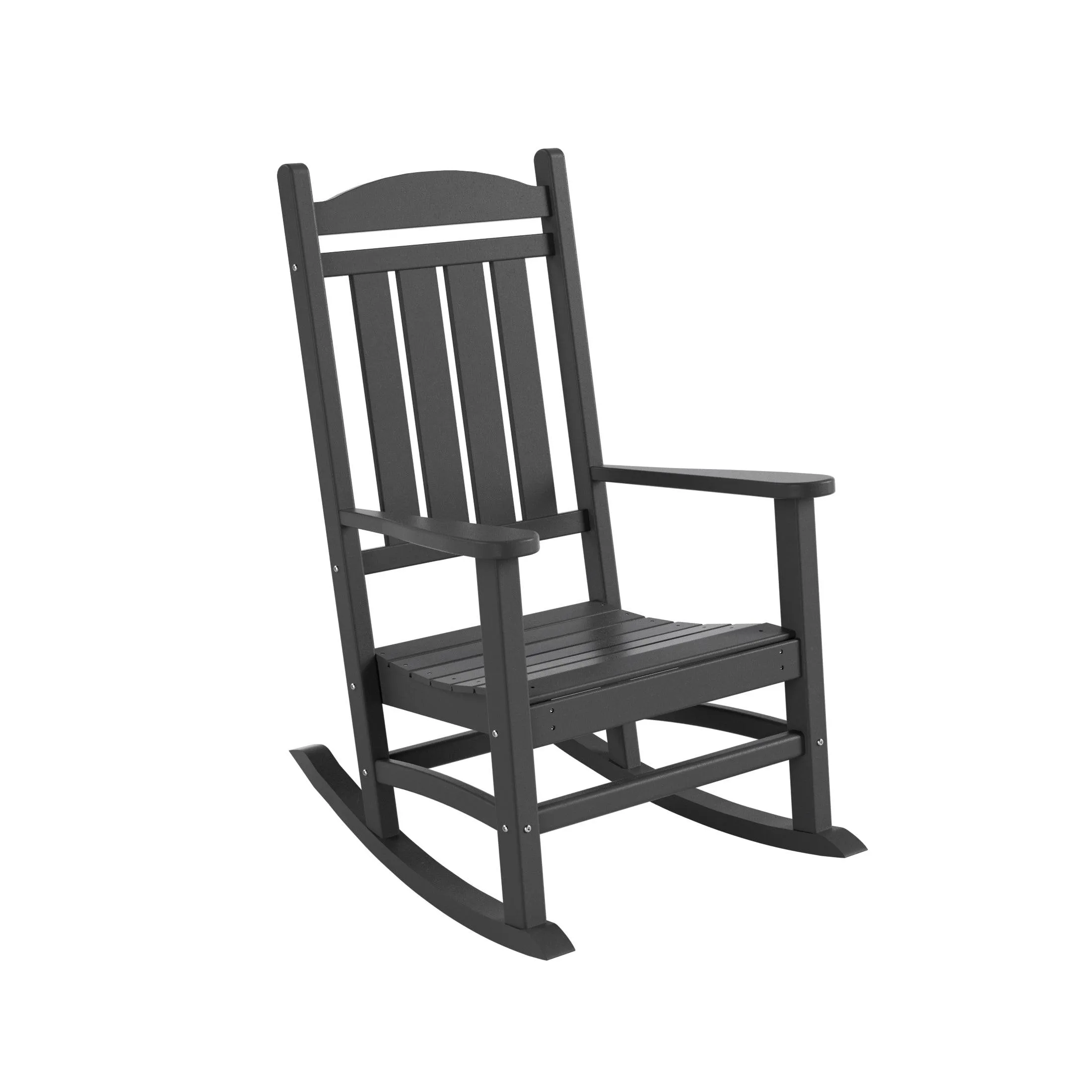 Lakehouse Classic Plastic Porch Rocking Chairs (Set of 4)