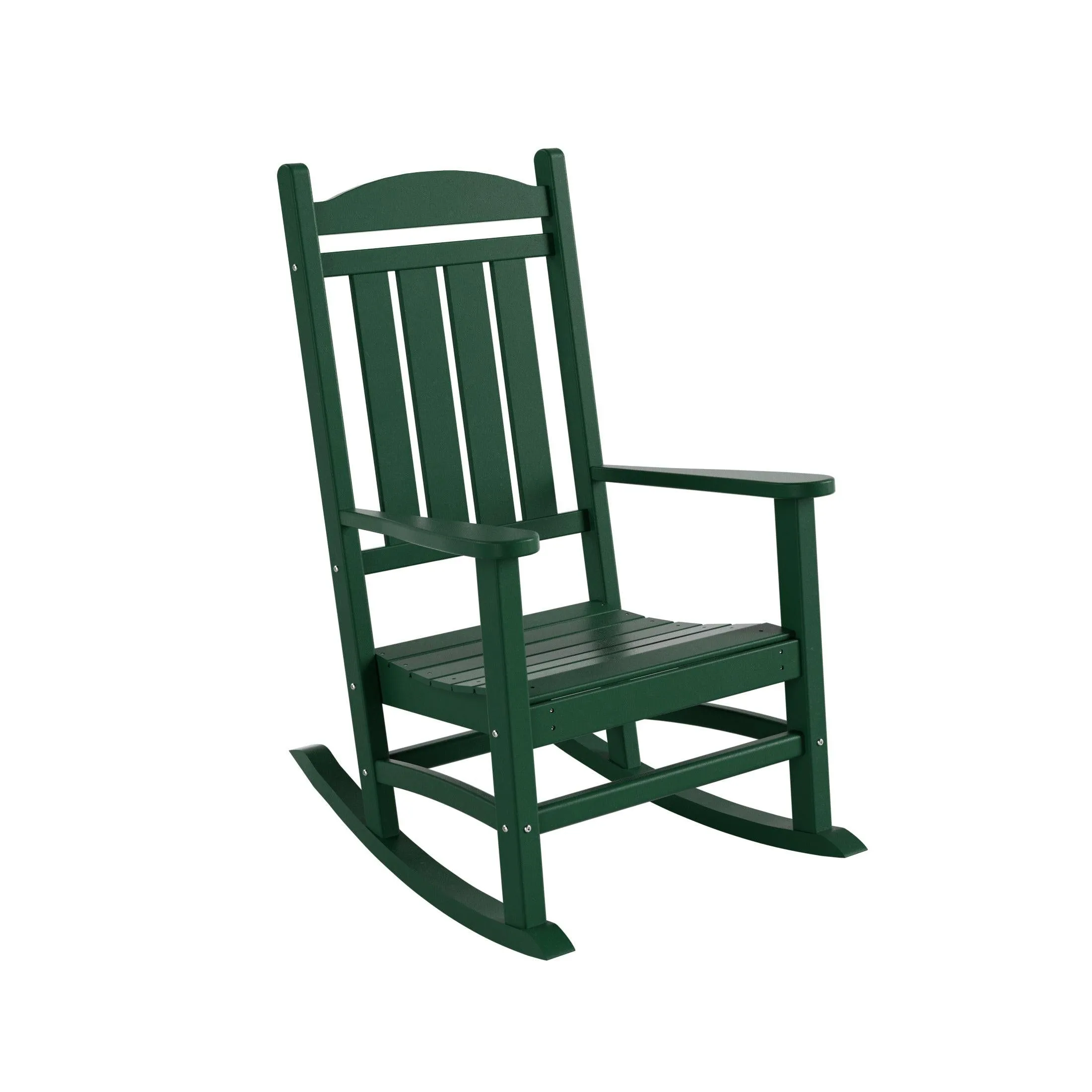 Lakehouse Classic Plastic Porch Rocking Chairs (Set of 4)