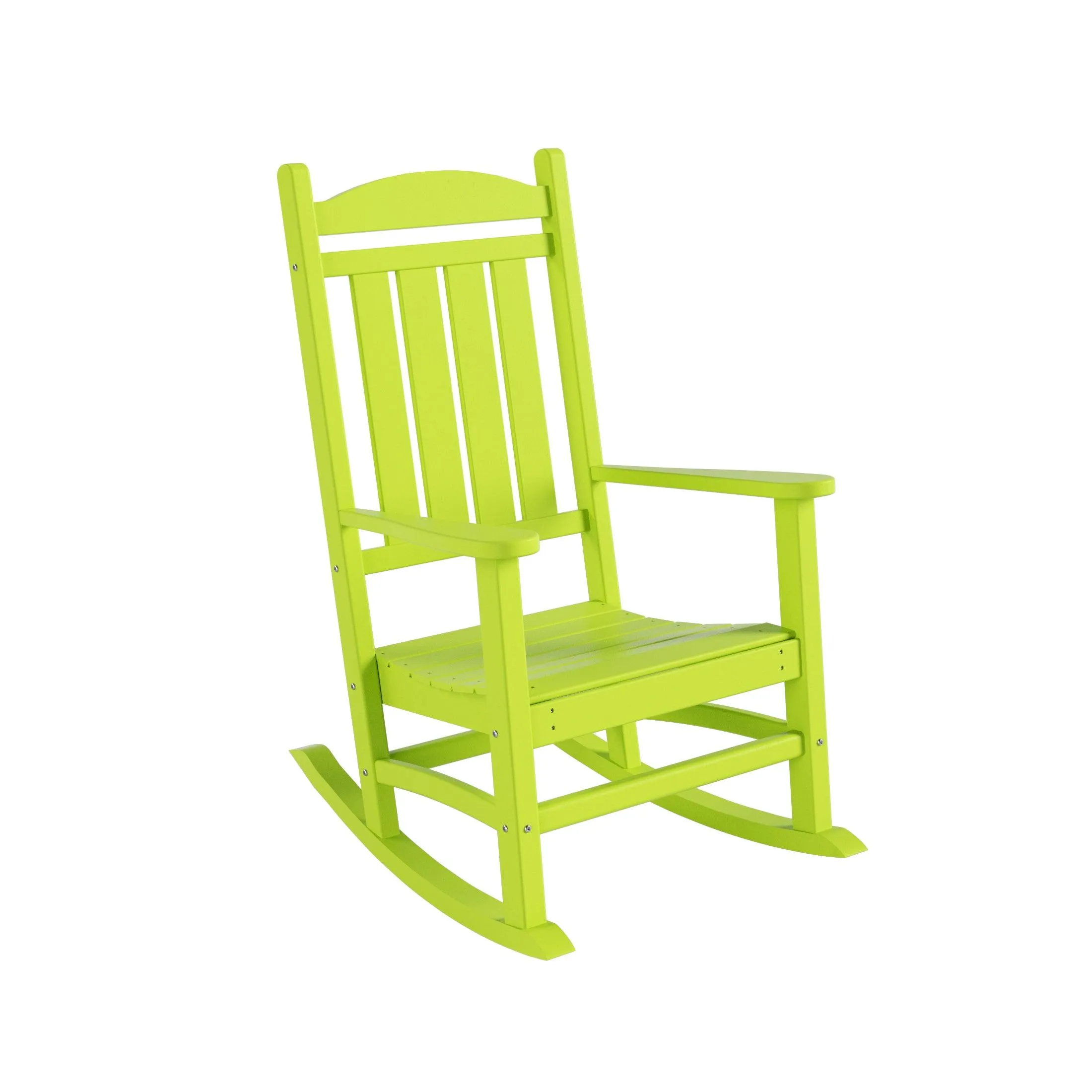 Lakehouse Classic Plastic Porch Rocking Chairs (Set of 4)