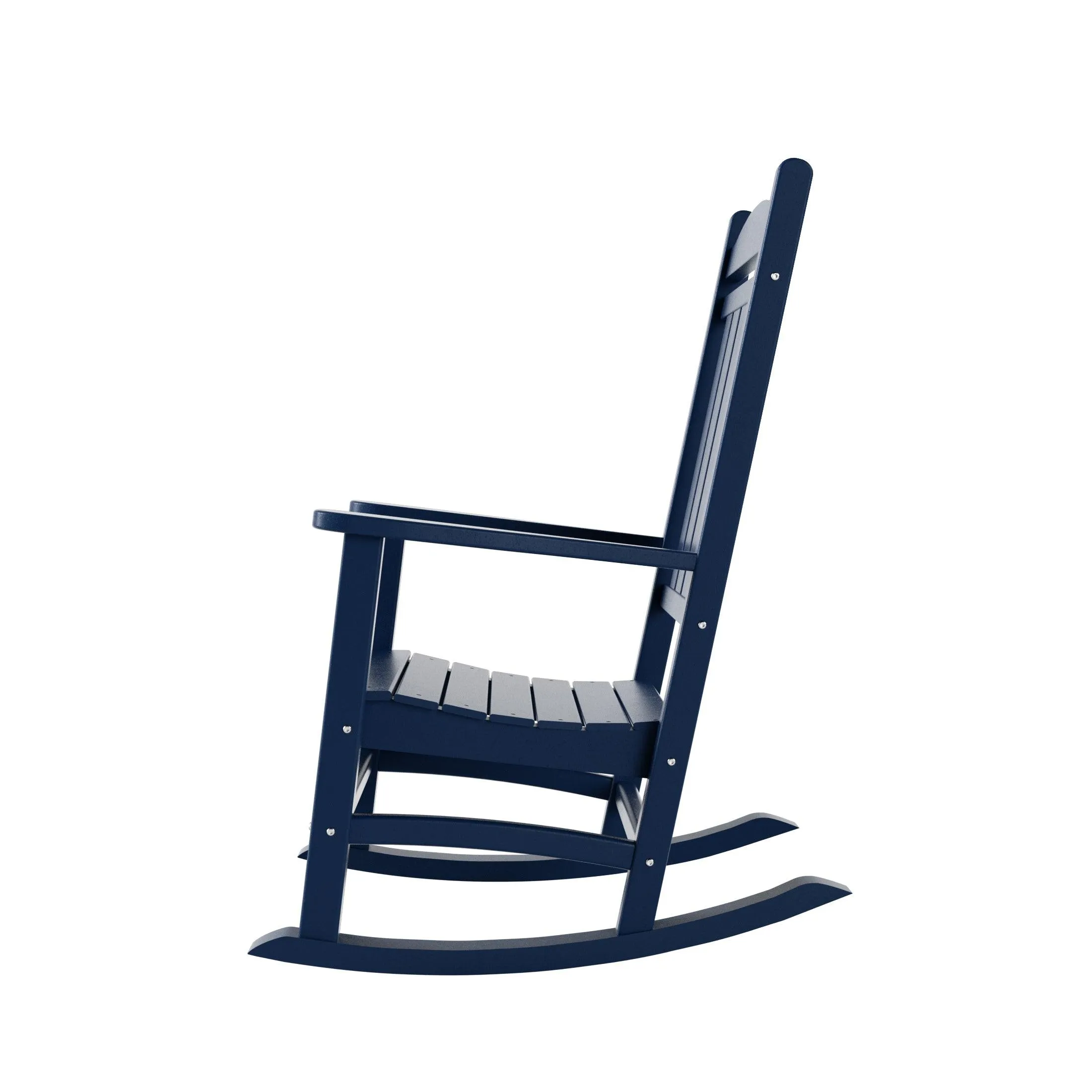 Lakehouse Classic Plastic Porch Rocking Chairs (Set of 4)