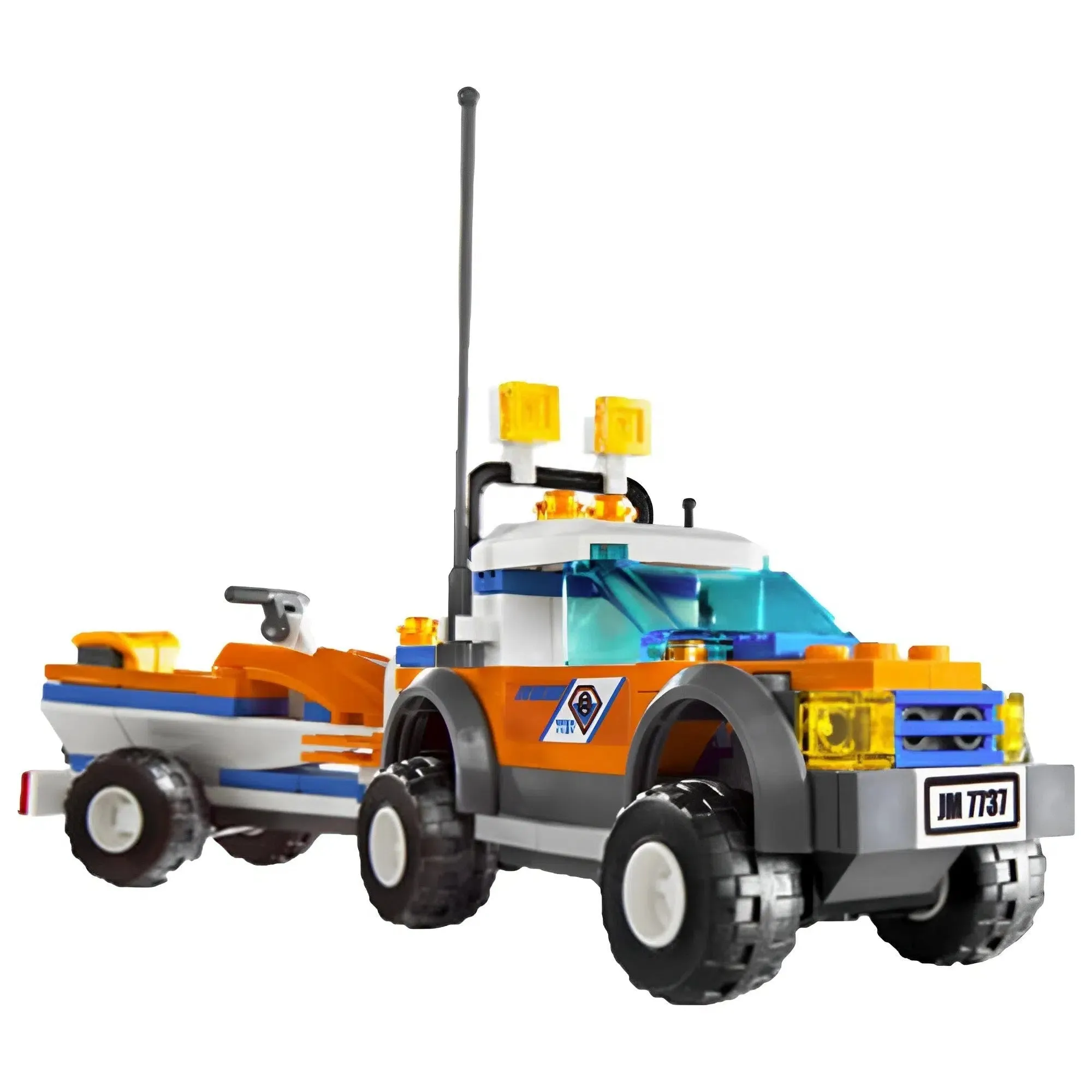 LEGO [City] - Coast Guard 4WD & Jet Scooter Building Set - Coast Guard Series (7737)
