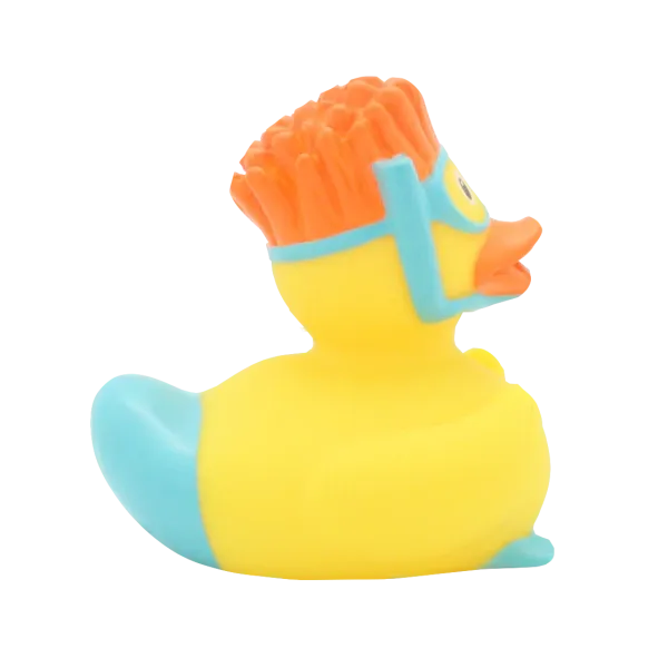 Lilalu-Bath Toy-Snorkeler Duck -Yellow