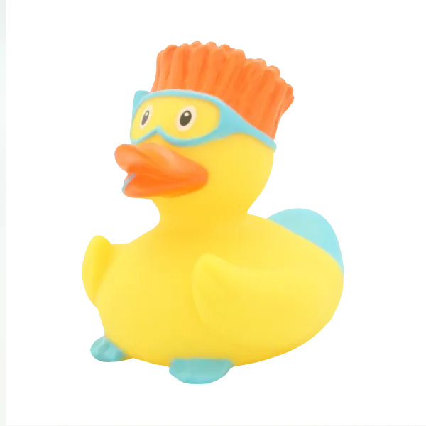 Lilalu-Bath Toy-Snorkeler Duck -Yellow