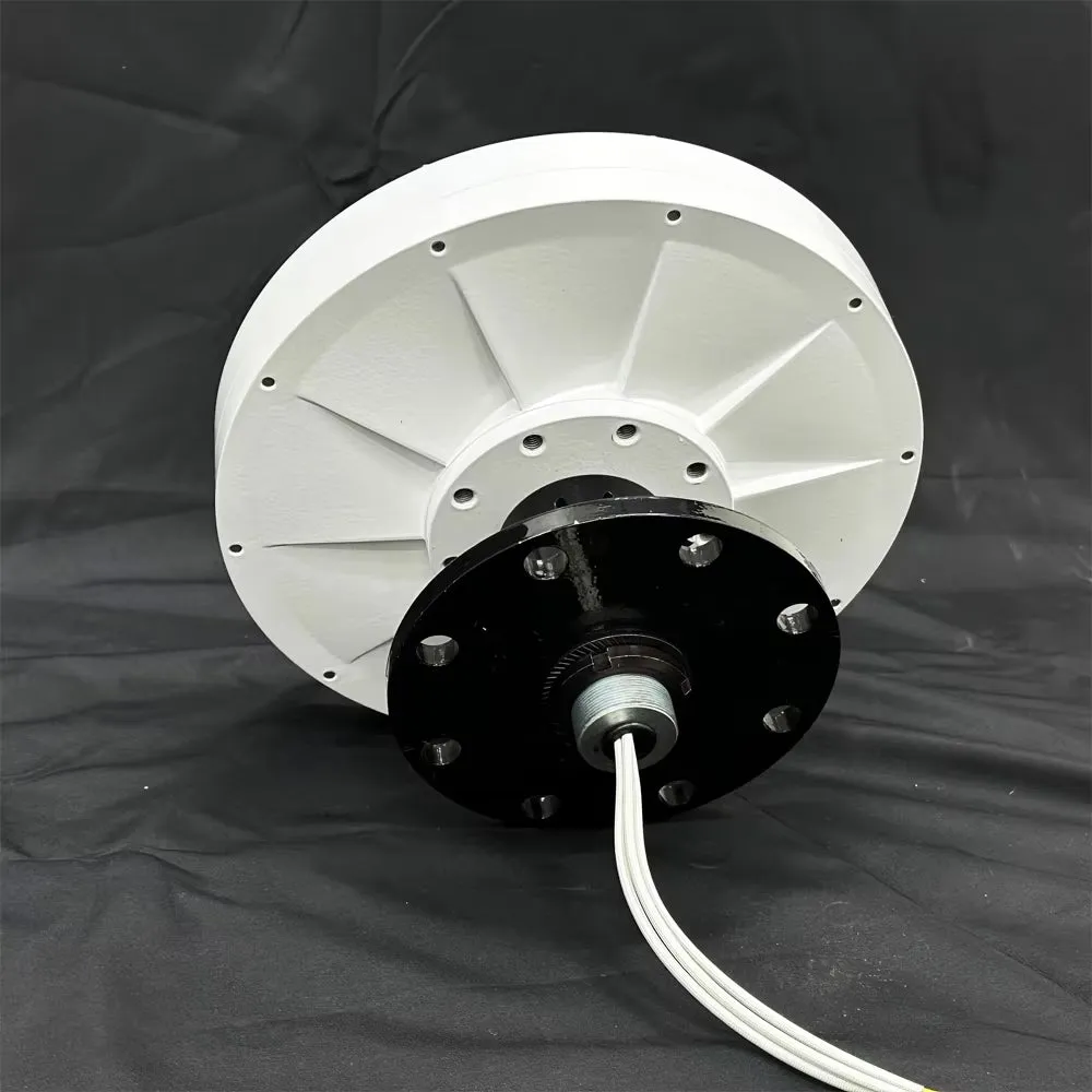 Low Star Speed 25KW 30KW 220V Coreless Rare Earth Permanent Magnet Generator Alternator Maglev DIY Wind Turbine with Rectifier