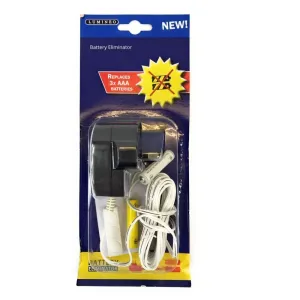 Lumineo 4.5V Battery Eliminator for 3xAAA Indoor Items