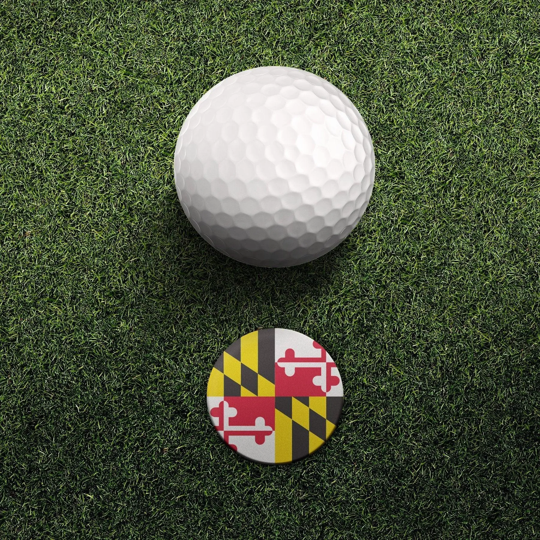 Maryland / Hat Clip with Magnetic Ball Marker