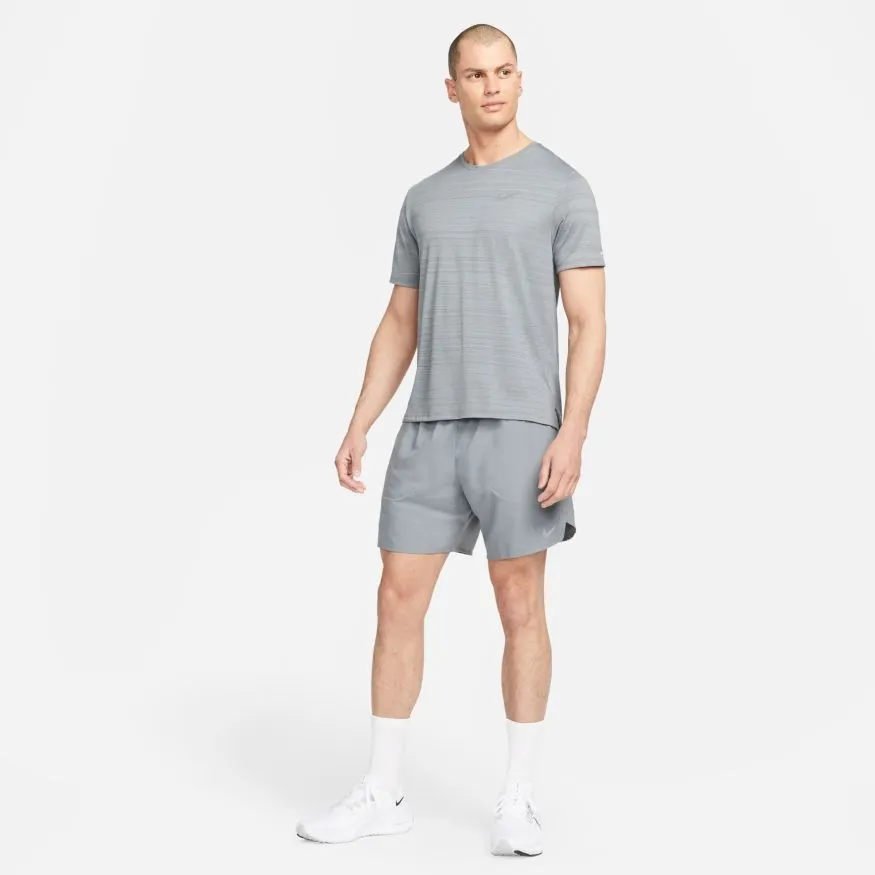 Men's DRI-FIT Stride 7" Shorts (084 - Smoke Grey/Black/Reflective Silver)