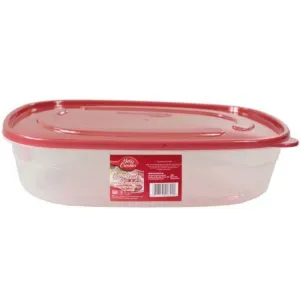 Microwave, Dishwasher & Freezer Safe Rectangular Food Storage Containers - 3550ml
