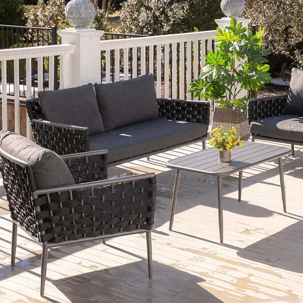 Outdoor Furniture Furniture Braided, Rope & Cord, Sofa - Imenain