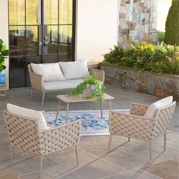 Outdoor Furniture Furniture Braided, Rope & Cord, Sofa - Imenain